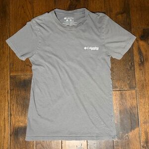 Columbia PFG Small Gray Tee - Small